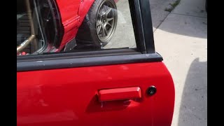 Mustang door handle replacement