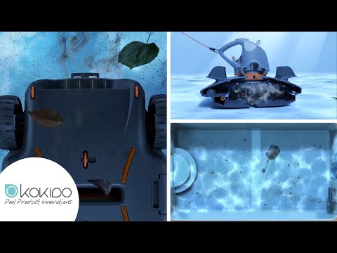 Le robot de piscine sur batterie Vektro Auto de Kokido