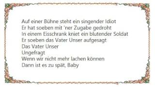 Westernhagen - Vater Unser Lyrics
