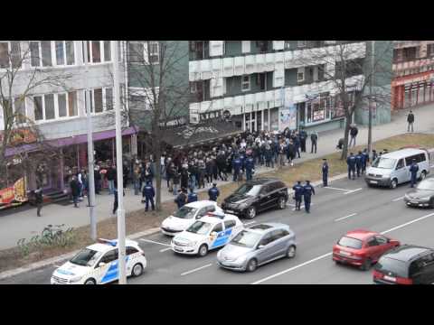 ZTE - UTE meccs előtti Armada gyülekezés / 2017.02.11. /