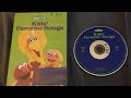Closing To Sesame Street Kids Favorite Songs 2001 DVD