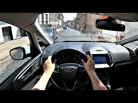 2016 Ford S-MAX Trend 2.0l 150HP - POV Test Drive - Fuel consumption check