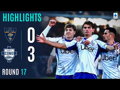 LECCE-COMO 0-3 | HIGHLIGHTS | Douvikas Makes It a Como Hat-Trick in Lecce | SERIE A 2025/26