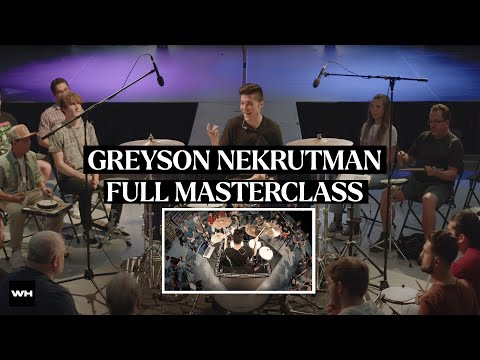 Greyson Nekrutman Full Masterclass with Rupp’s Drums