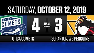 Comets vs. Penguins | Oct. 12, 2019