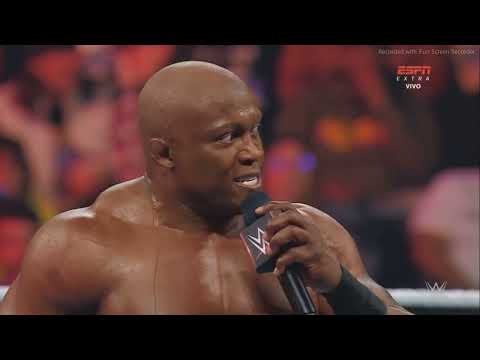 BOBBY LASHLEY VS ELIAS  -  WWE RAW 27/02/23