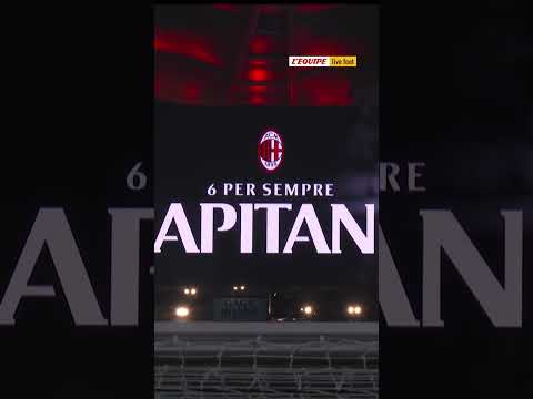🕊️🇮🇹 L'AC Milan et l'Inter Milan ensemble pour rendre hommage à la légende Franco Baresi #football