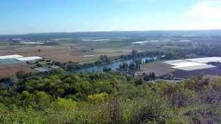 preview picture of video 'The River Lot from above Nicole #Lot-et-Garonne France'
