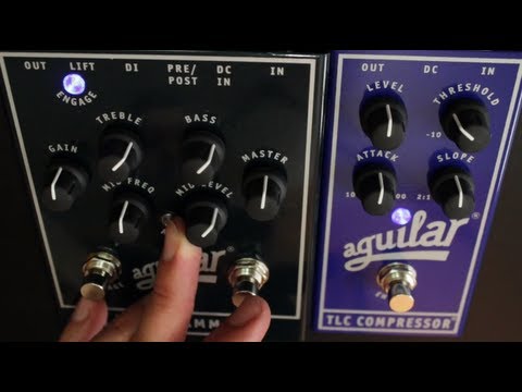 Aguilar TLC Compressor & Tone Hammer with Norm Stockton  **ArtOfGroove.com**