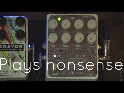 Демонстрация педали эффектов Electro-Harmonix Platform