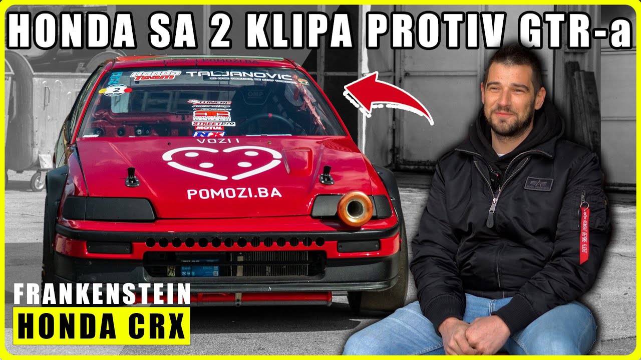 30 Godina Stara HONDA CRX Pobijedila GTR-a i Teslu