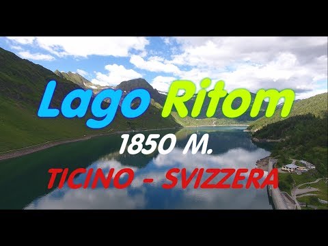 Lago di Ritom - Ticino - CH (Drone 4K) Parte 1