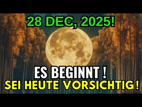 ACHTUNG! 28. Dezember 2025! Der LETZTE NEUMOND wird ALLES verändern! Verpass es Nicht!