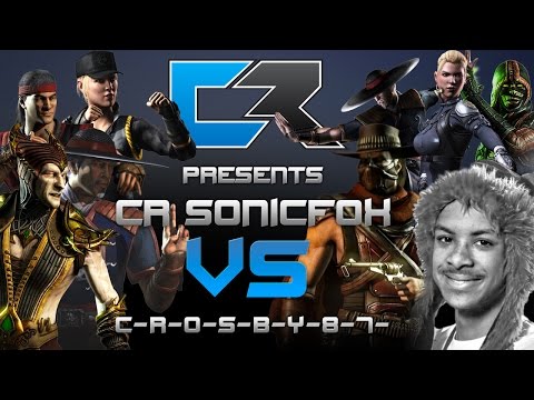cR SonicFox vs C-R-O-S-B-Y-8-7- (Online Matches)