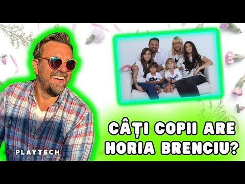 How many children does Horia Brenciu have? Rare images of the Voice of Romania juror and his family