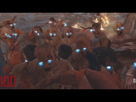 Call Of Duty Zombies but I start at ROUND 100...