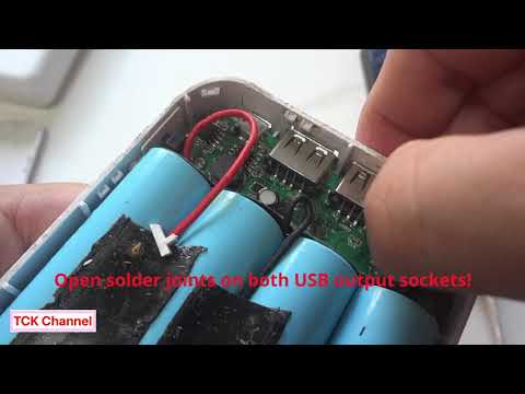 STEPS TO REPAIR A BROKEN PRODA 30,000mAh POWERBANK