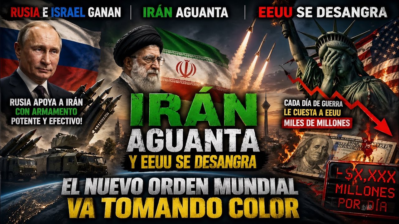 EEUU se desangra en la guerra de IRÁN. El Nuevo Orden Mundial avanza a una velocidad de vértigo!!