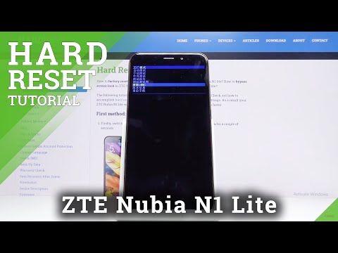 How to Hard Reset ZTE Nubia N1 Lite Using Factory Mode – Factory Reset