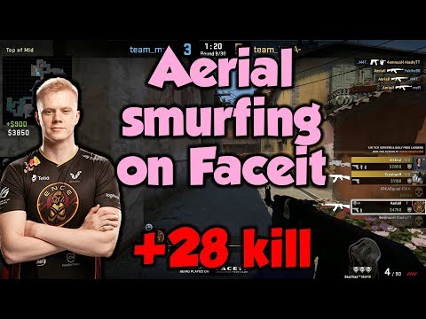 ENCE Aerial dominate Faceit match