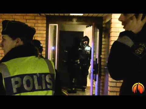 Lägenhetsbrand på Bröderna Berwalds Väg i Uppsala