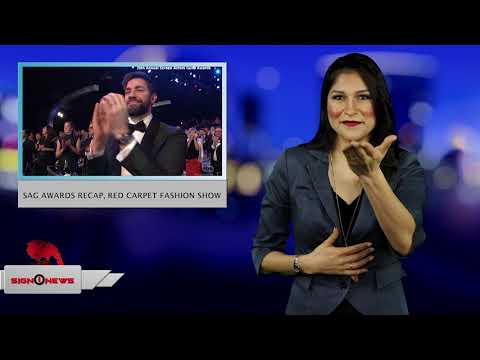 SAG Awards recap, red carpet fashion show (ASL - 1.28.19)