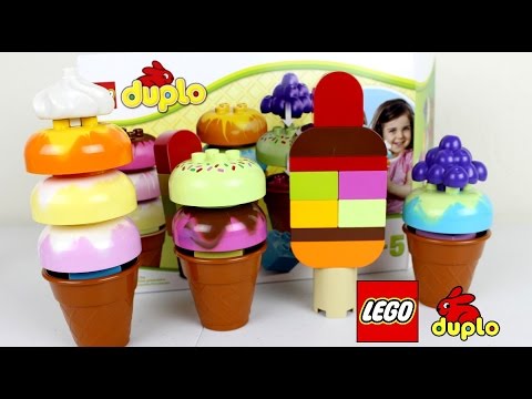 Lego Duplo Ice Cream & Lollipops Preschool Building Toy| Lego Duplo Toys