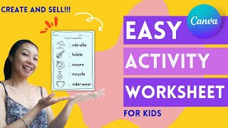 Want a Fun Activity Worksheet for Kids? Watch This Now!