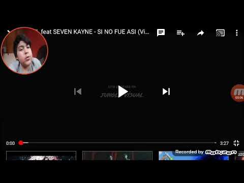 Video reaccion a si (no fue asi-midel feat seven kayne (video oficial )