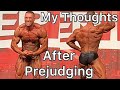My Thoughts After Prejudging Why do I Compete? My Rant!!!