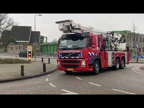 P1 Afhijssing Waaiershoek Hw25-5151 • Brandweer Lelystad •