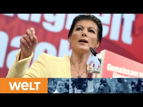 #AUFSTEHEN: Wagenknecht stellt ihre linke Sammlungsbewegung vor