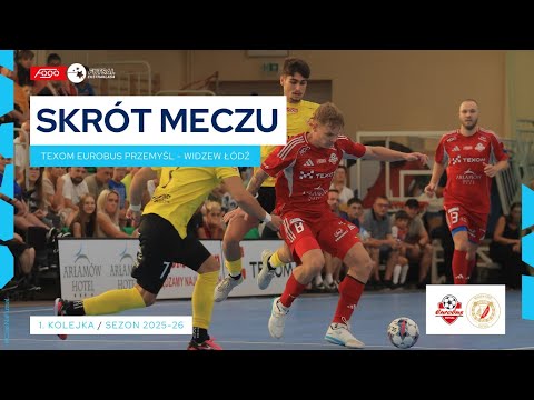 Texom Eurobus Przemyśl - Widzew Łódź 3:1 | SKRÓT | 1. kolejka (2025/26)