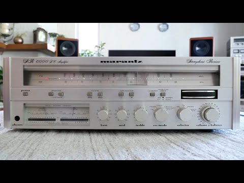 Marantz SR 6000 DC Amplifier True Power Tuner Receiver w/ Adapter Excellent! image 13