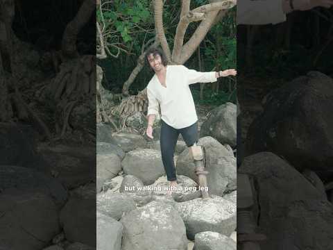 Wie haben Piraten das gemacht?! Mit einem Holzbein laufen?