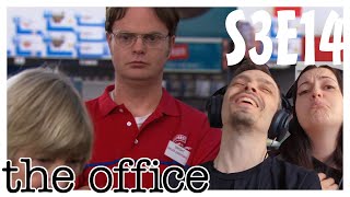 The Office REACTION // Season 3 Episode 14 // The Return
