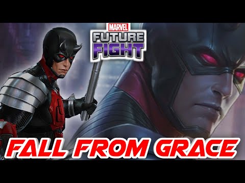 DAREDEVIL NEW UNIFORM TAKESDOWN STAGE 85 PROXIMA  95 CORVUS WITH NORMAL OBELISK |MARVEL FUTURE FIGHT