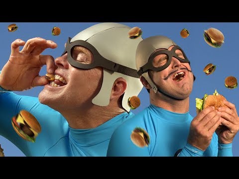 "Burger Rain" - The Aquabats! Music Video