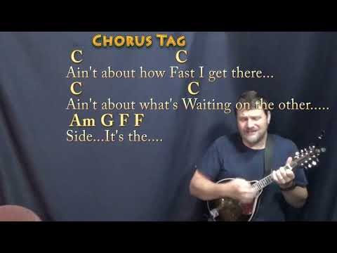 The Climb (Miley Cyrus) Mandolin Cover Lesson in C with Chords/Lyrics