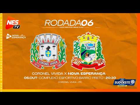 CORONEL VIVIDA X NOVA ESPERANÇA DO SUDOESTE | RODADA 06 – COPA SUDOESTE DE FUTSAL SÉRIE OURO