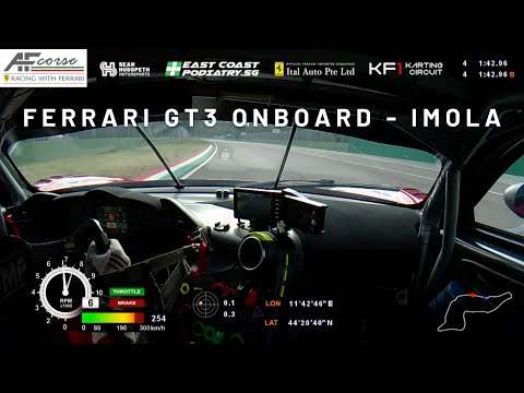 P1 Lap at Imola 2021 - Ferrari 488 GT3 Evo