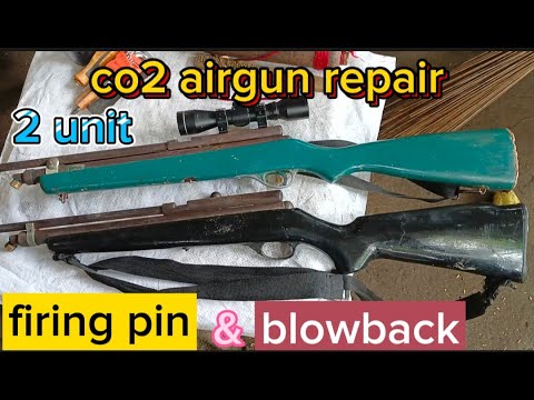 Co2 airgun repair firing pin and blowback problem