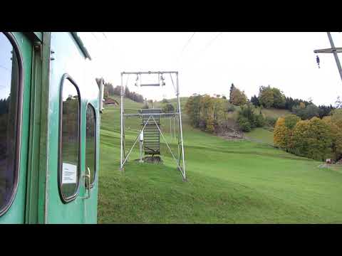Luftseilbahn Spiringen - Eggenbergli Bergfahrt 2021 - Cable Car Switzerland