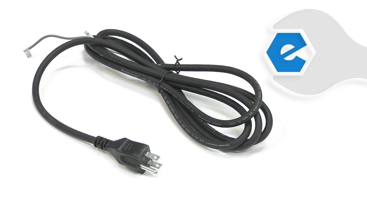 Replacing your Milwaukee Electric Drill Cord Set 18-3 Sj 120v 8 Foot