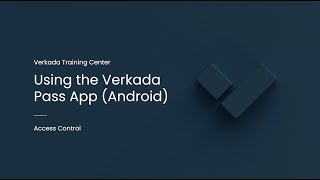 Download the video "Verkada Access Control | Using the Verkada Pass App, Android (System User)"