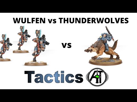 Wulfen vs Thunderwolf Cavalry: Which are Better? A Space Wolves Math Hammer Comparison Video
