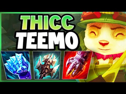 HOW THICC CAN SEASON 11 TEEMO REALLY BECOME?? TEEMO SEASON 11 TOP GAMEPLAY! - League of Legends