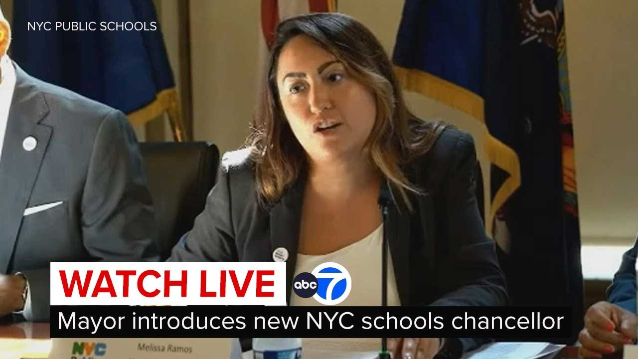 LIVE | NYC schools chancellor: Mayor Eric Adams introduces Melissa Aviles-Ramos as new schools head