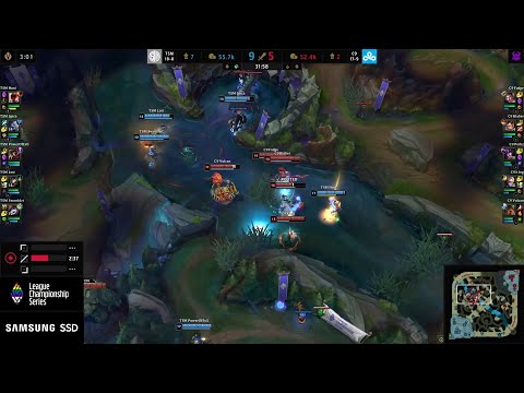 Huni Lee Sin Insane Insecs Won Tsm The Game !!! TSM VS C9