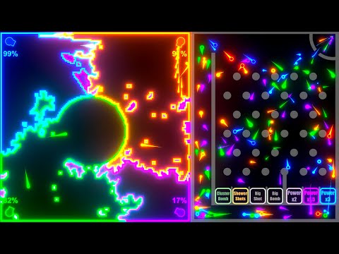 Neon Marble Territory War